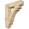 Ekena Millwork Merced Arts & Crafts Rough Sawn Bracket, Douglas Fir, 6"W x 30"D x 34"H BKT06X30X34MRC03RDF - alternate 1